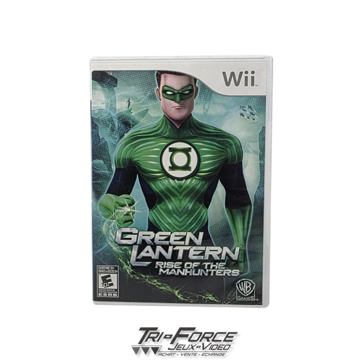 Green Lantern: Rise of the Manhunters Nintendo Wii CIB Complete