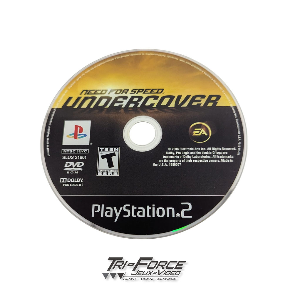 Need for speed Undercover