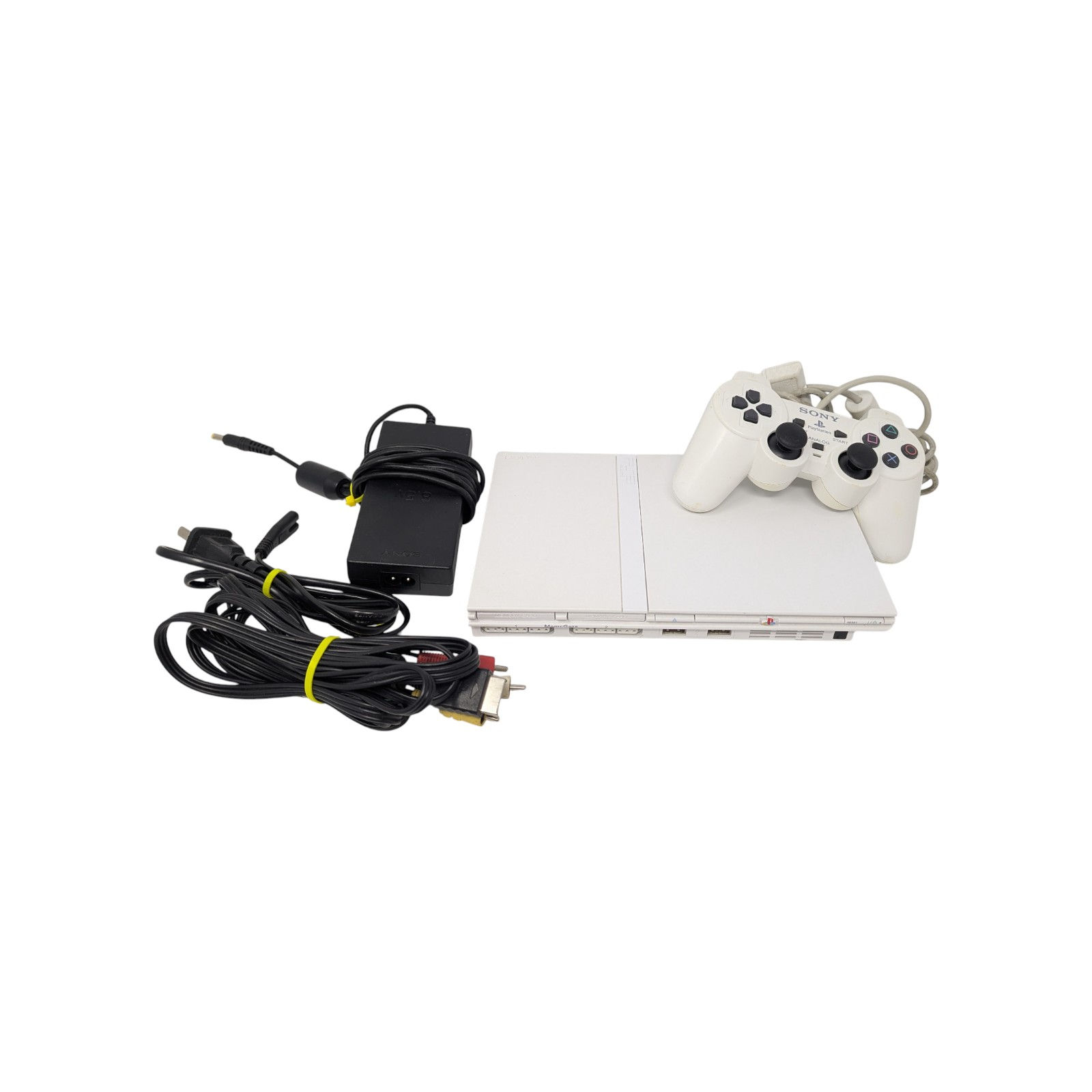 Console Playstation 2 Slim Blanche [Ceramic White Edition]