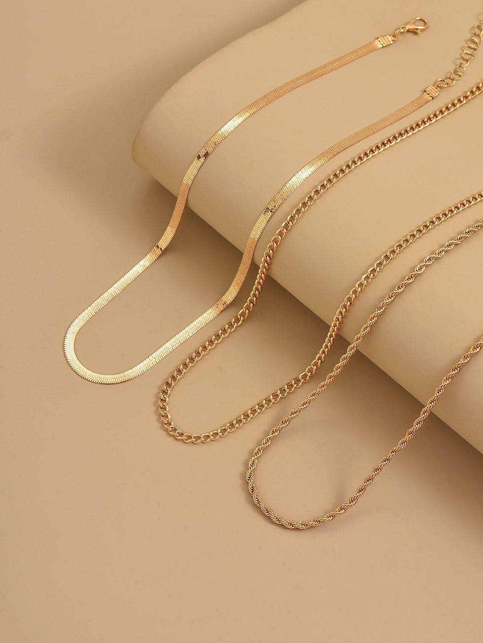 Thumbnail: Golden Harmony Layered Necklace