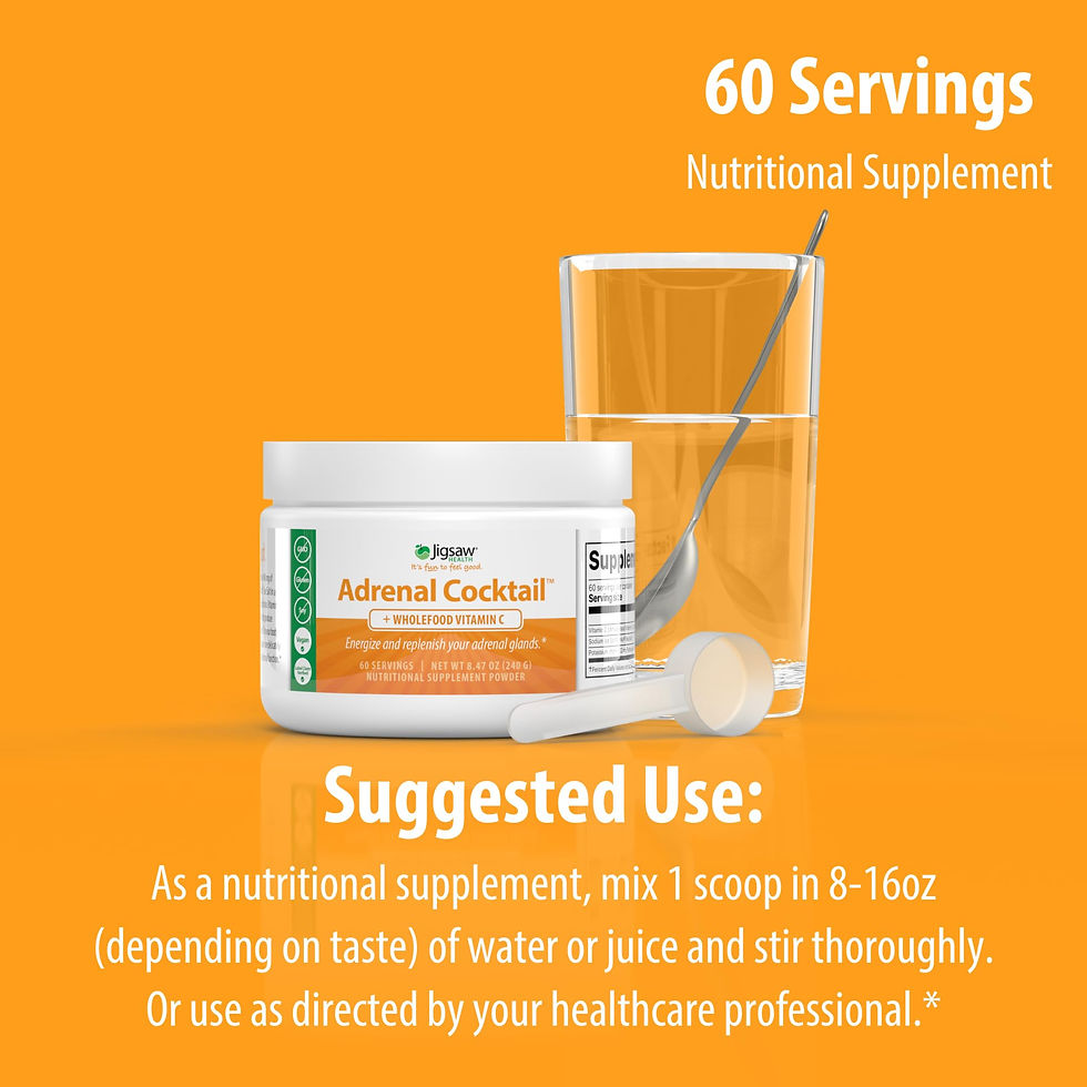 Thumbnail: Jigsaw Health Adrenal Cocktail + Wholefood Vitamin C