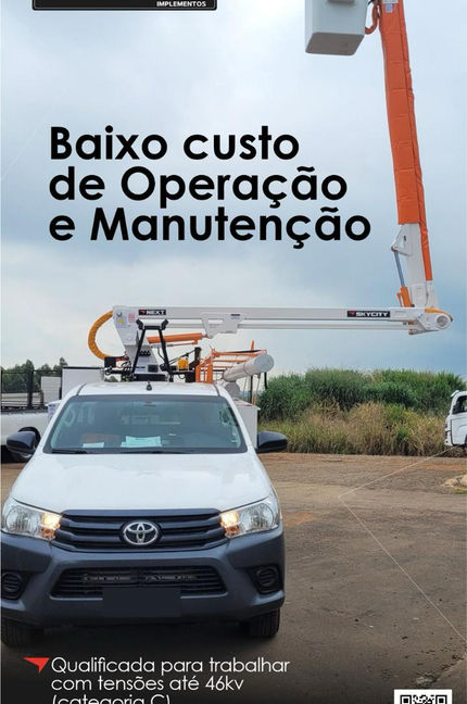 Diferenciais do Cesto Aéreo Next SkyCity