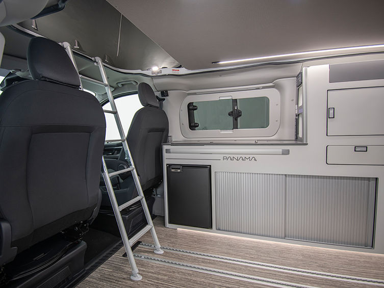 P\50+ Ladder to roof bed