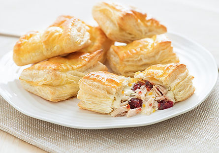 Turkey-Cranberry Turnovers