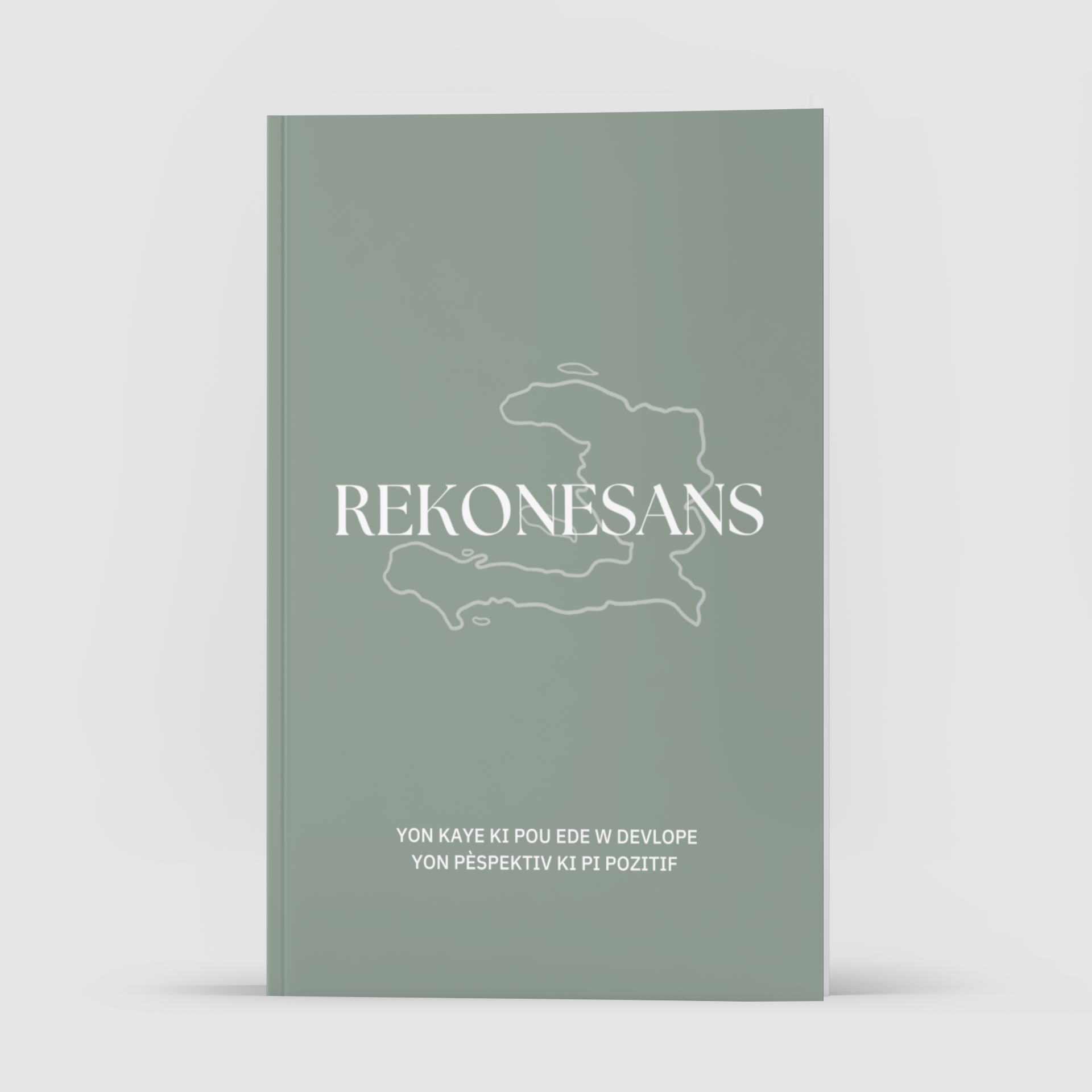 Rekonesans Day & Night Gratitude Journal in Haitian Creole – 120 Days Hardcover