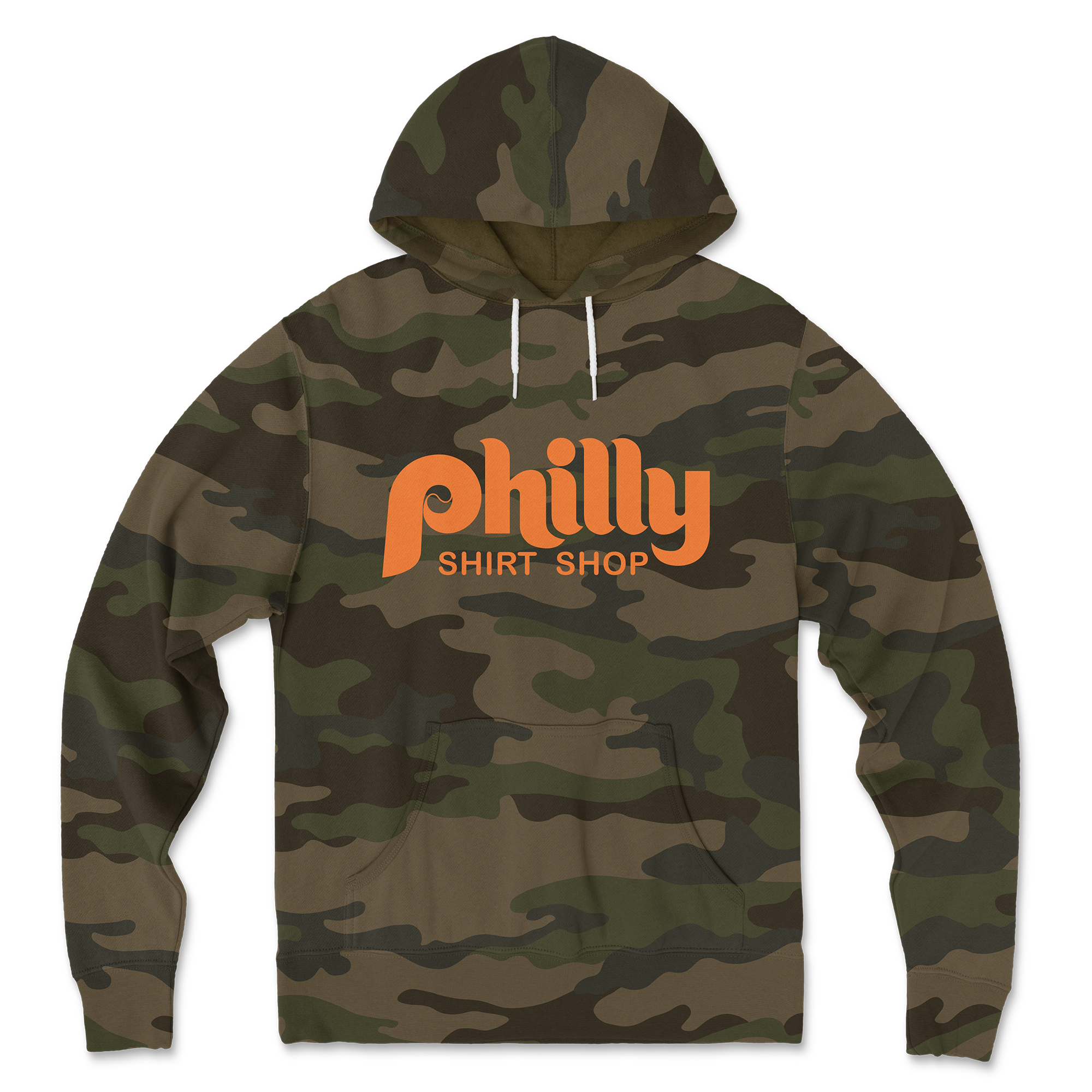 Throwback Forest Camo Hoodie
