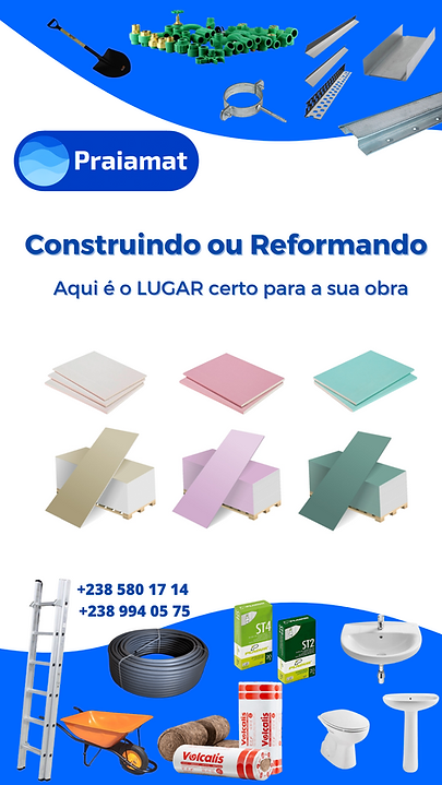 Banner da Praiamat Lda