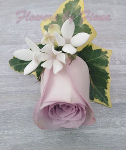 Memory Lane & Bouvardia Buttonhole