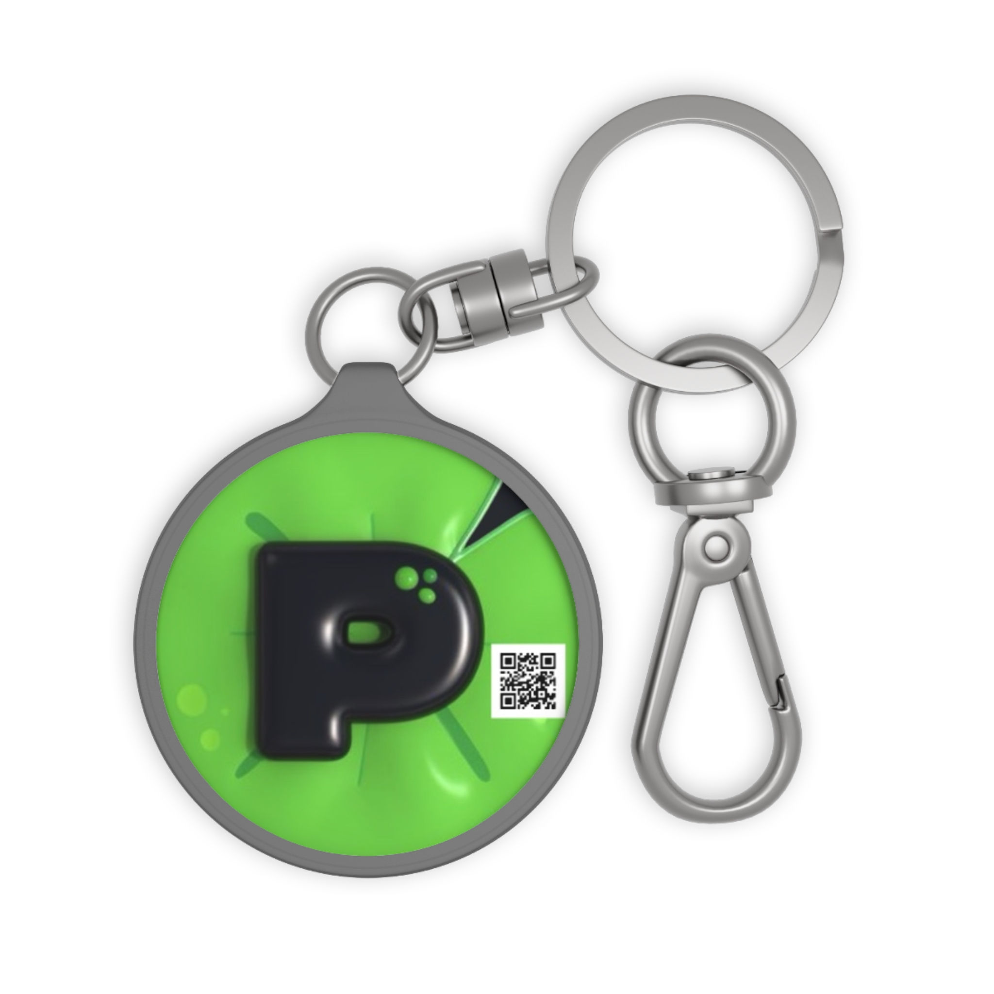 Pond0x QR Keyring Tag