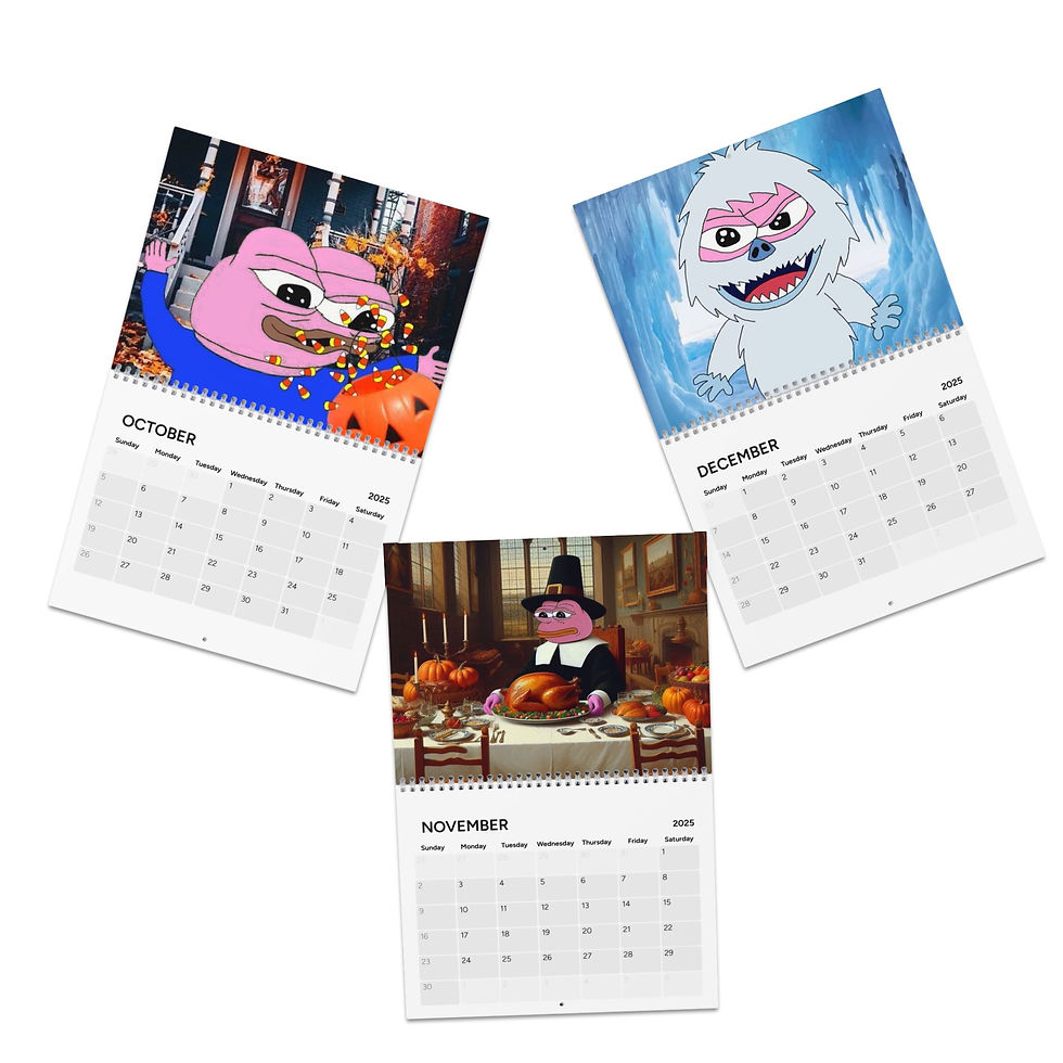 Thumbnail: $PORK Calendar (2025)
