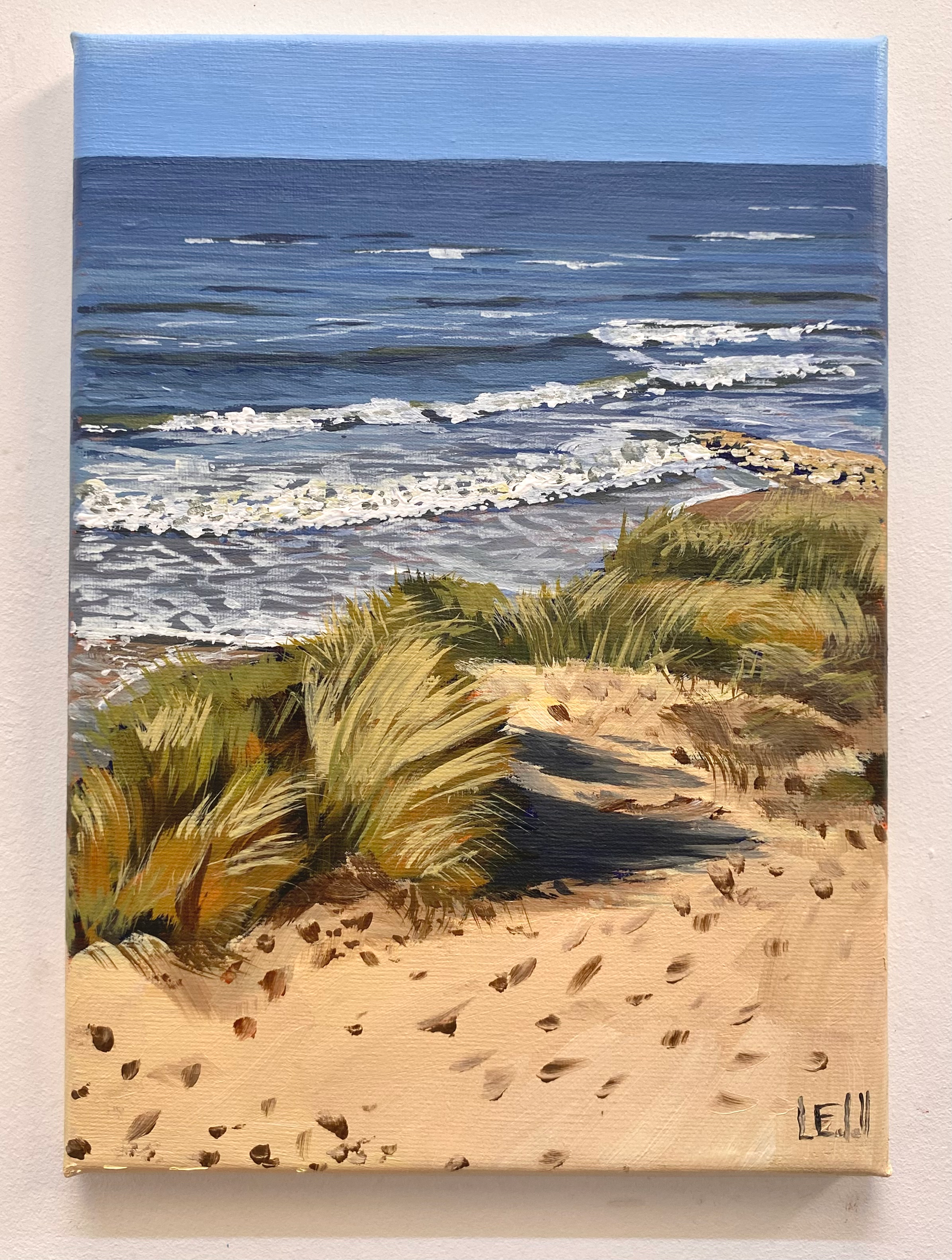 Old Hunstanton Beach at High Tide Small Study