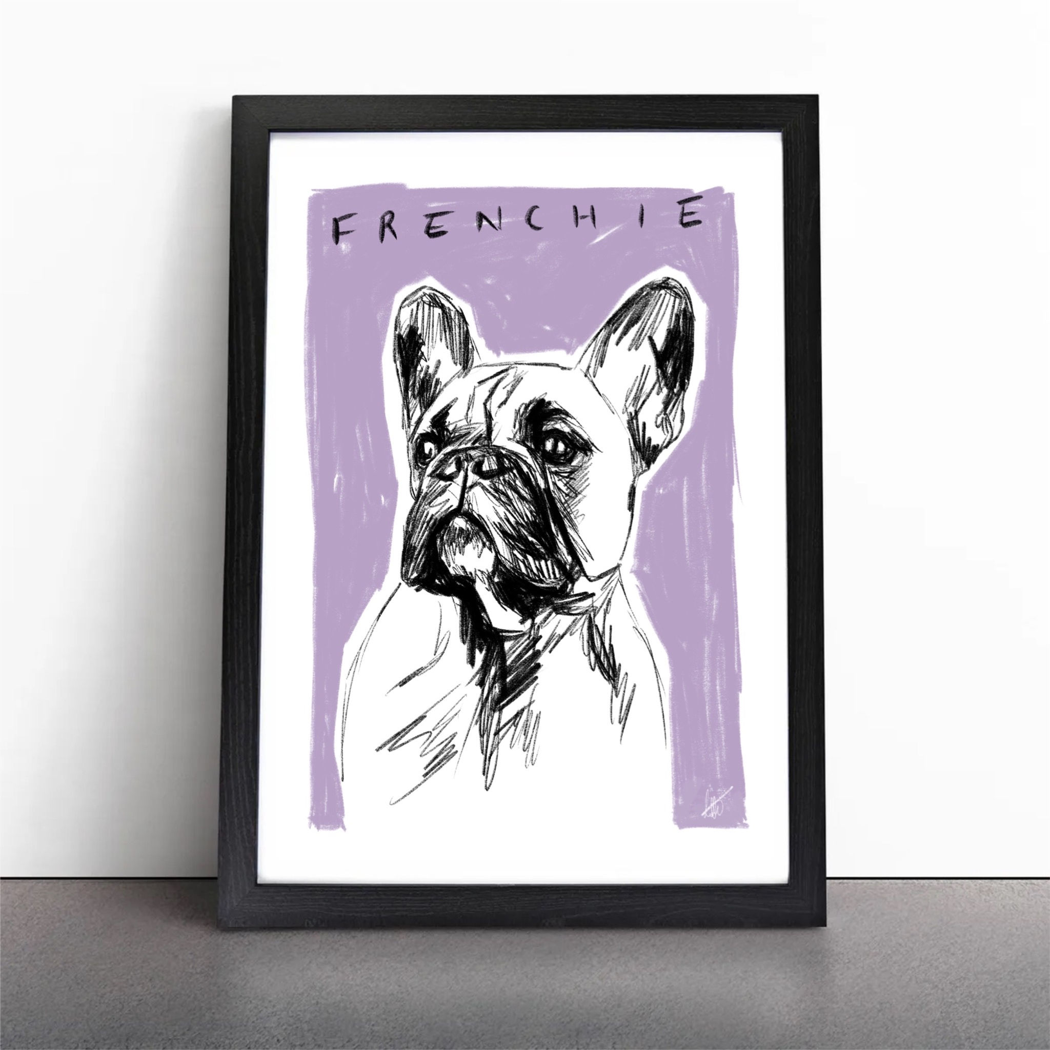 Frenchie Print