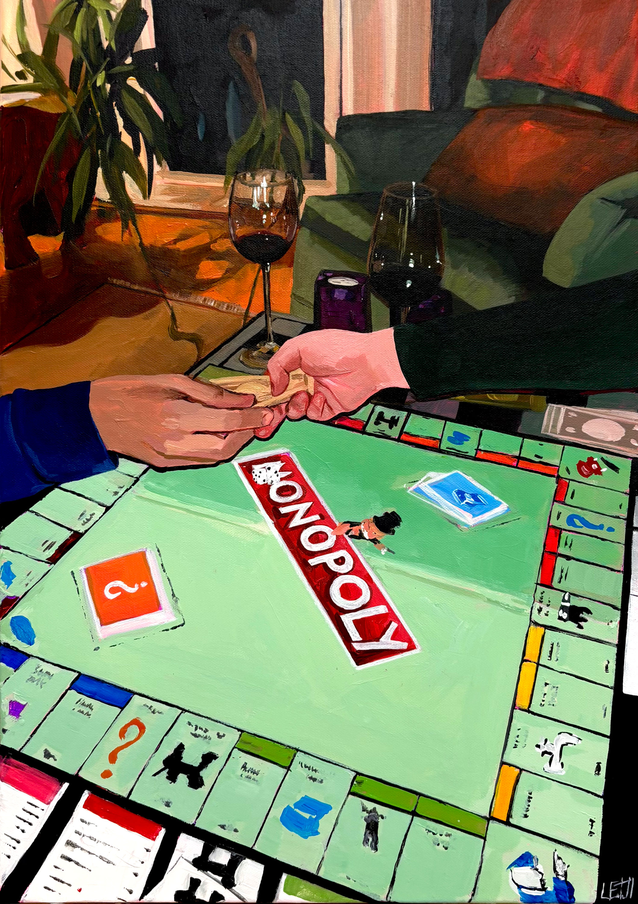 Monopoly Board Print