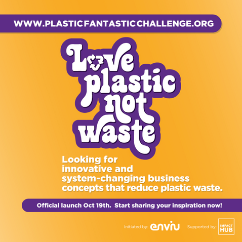Can you think of disruptive business solutions that tackle the plastic packaging waste problem?