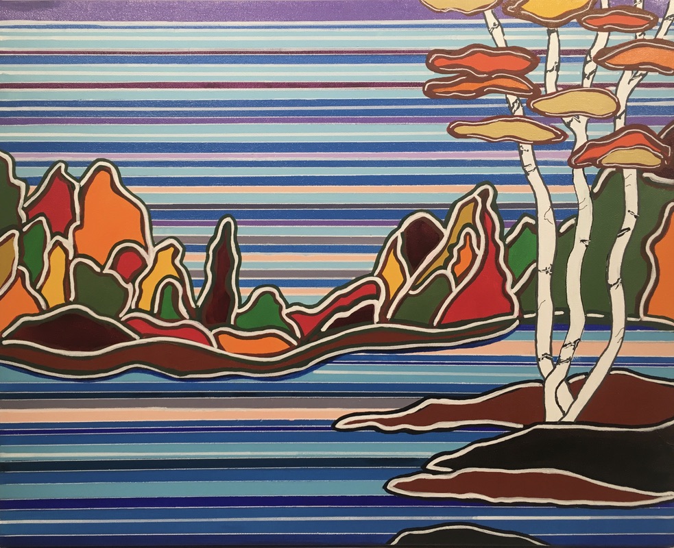 Three Birches