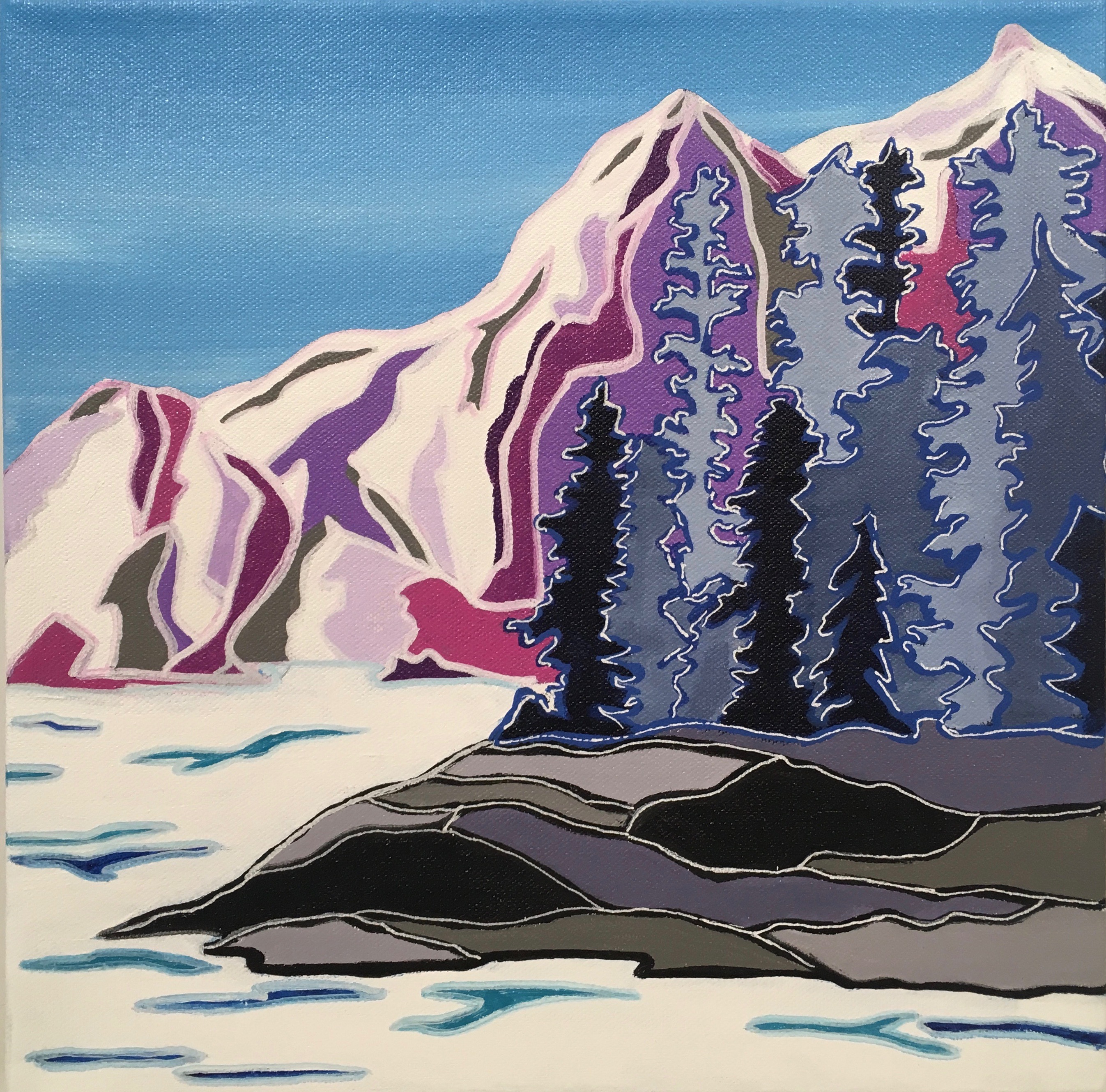 Blue Trees