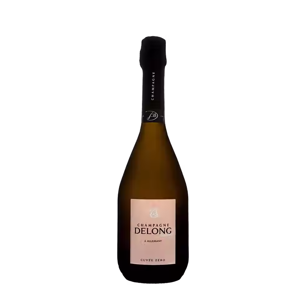Bottle of Natural Champagne Brut Nature made by Marlène Delong