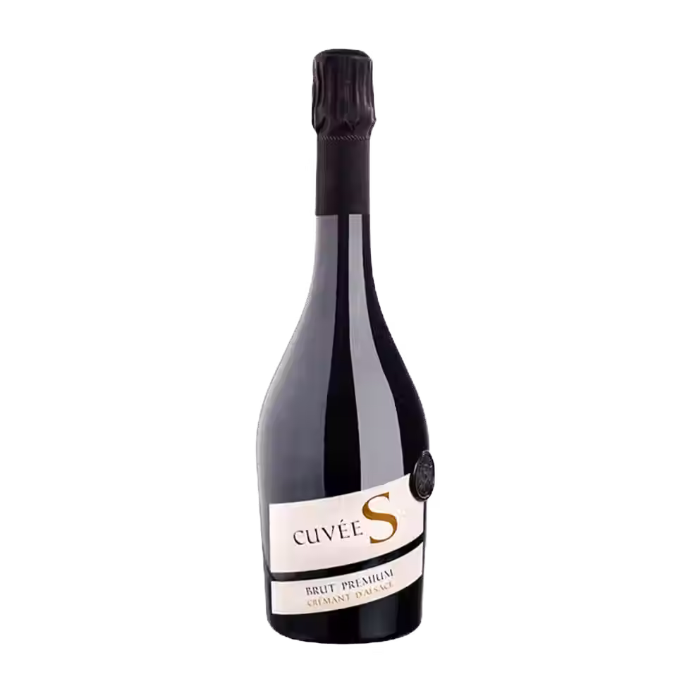 Bottle of Champagne style crémant sold by The Champagne Fox