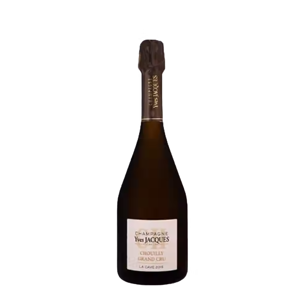 Bottle of Vintage Blanc De Blancs crafted by Yves Jacques