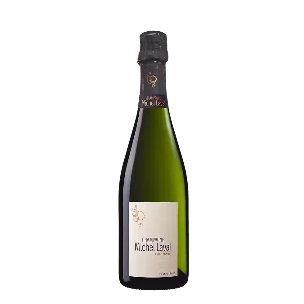 Bottle of Extra-Brut Champagne crafted by Champagne Michel Laval