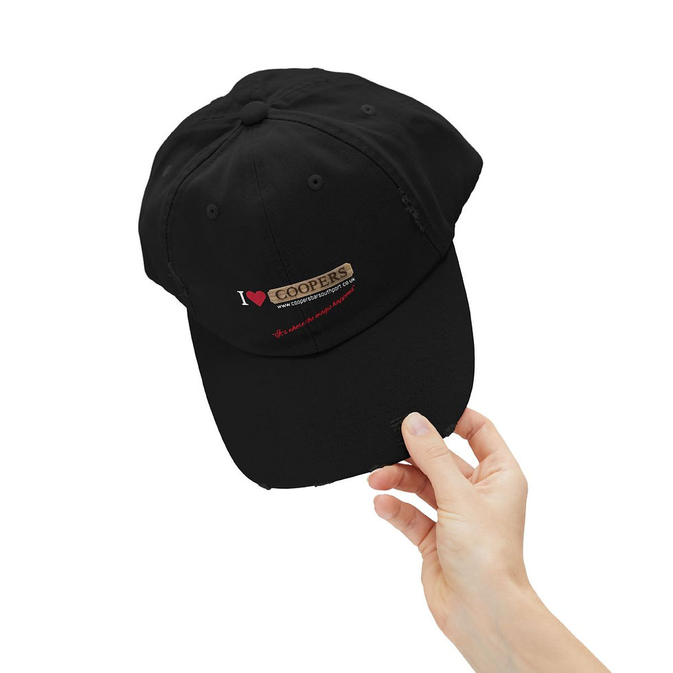 Thumbnail: Unisex Distressed Cap