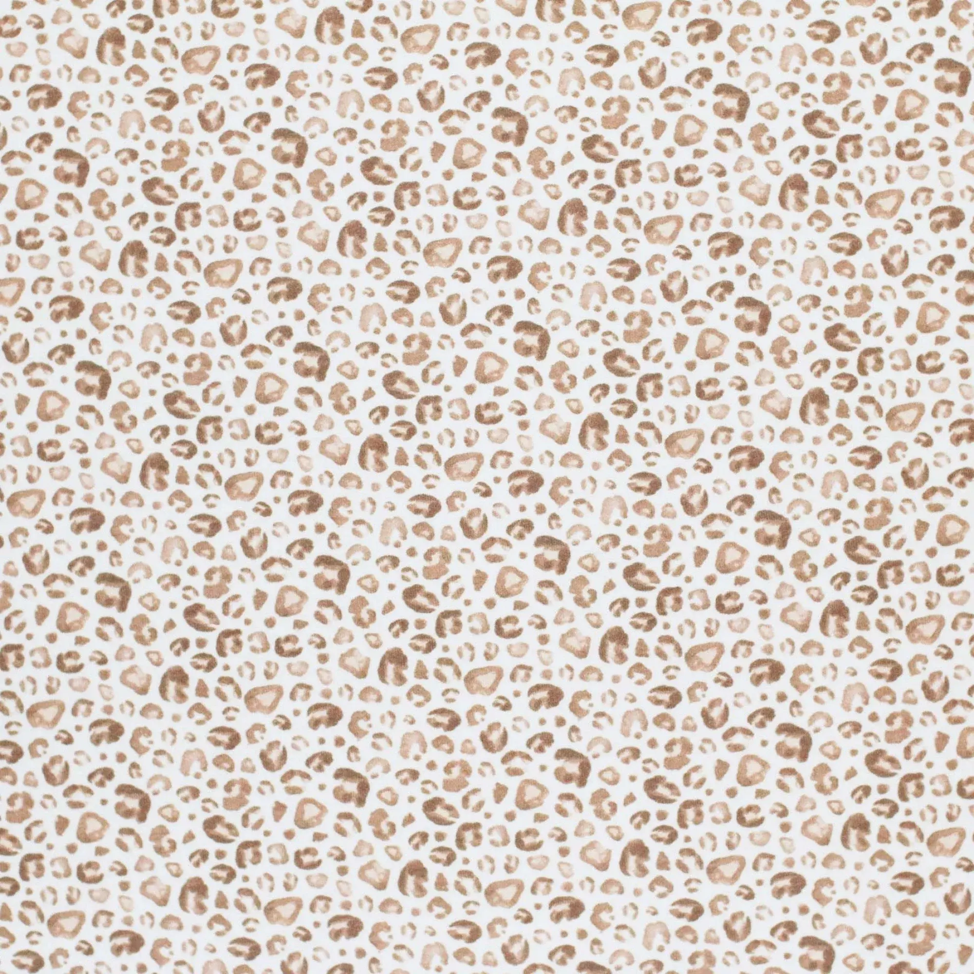 Jersey de coton imprimé léopard 10cm