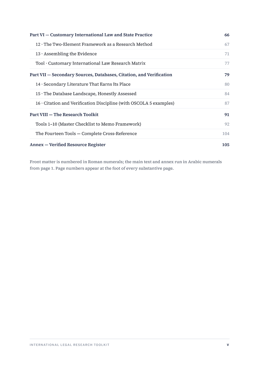 Thumbnail: International Legal Research Toolkit