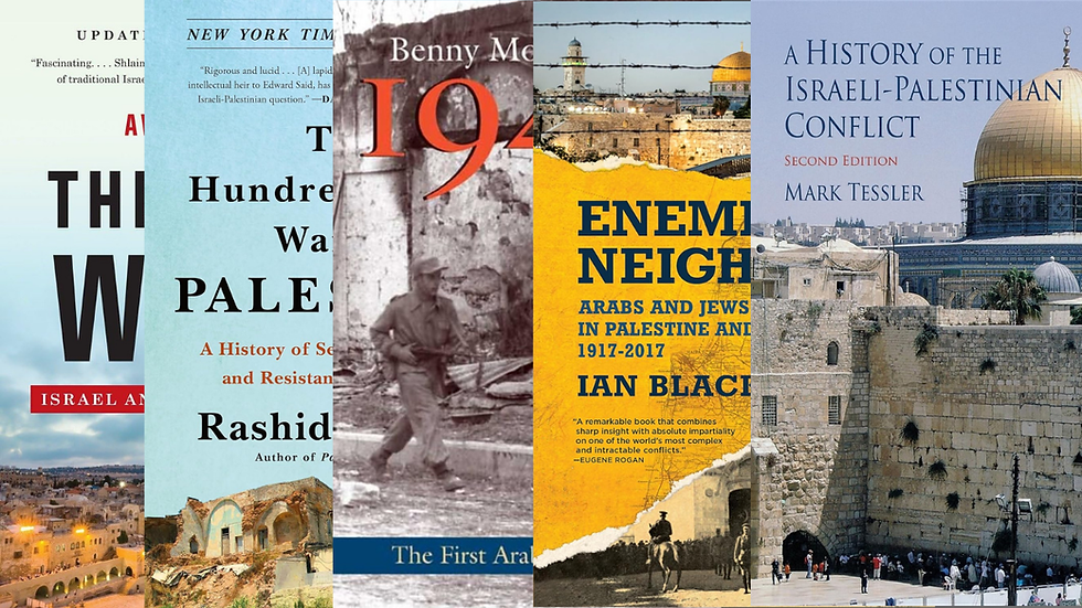 Books to Understand Israel-Palestine Conflict Clearly