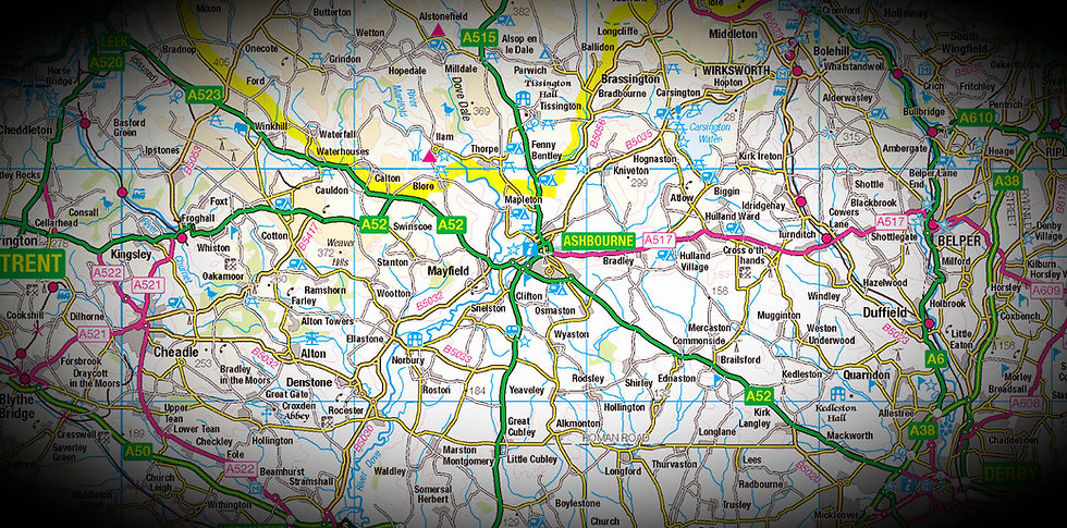 Free collection & delivery in the Ashbourne area