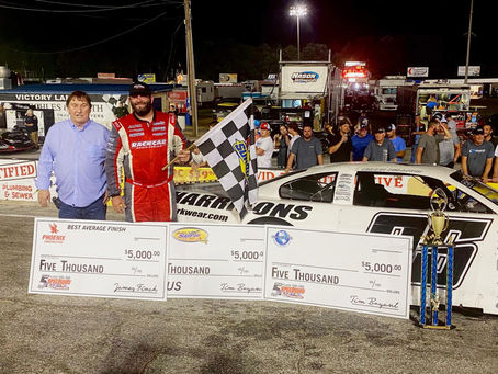 NOT ONE, NOT TWO, BUT THREE $5,000 CHECKS FOR POLLARD