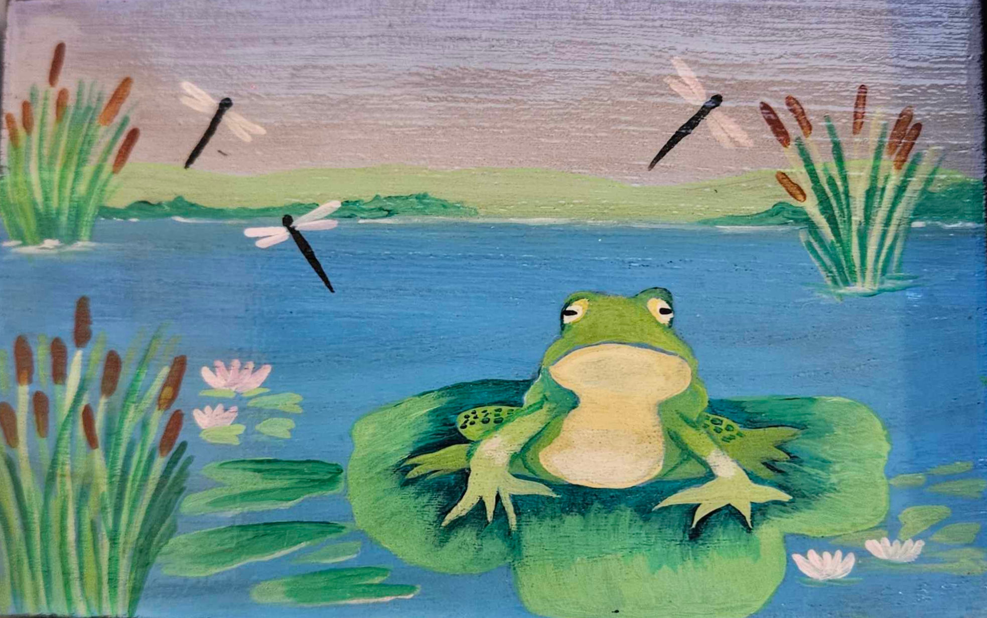 Lily pad lounge - Keepsake box