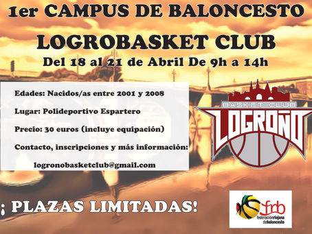 Ampliamos el número de plazas para el Campus de Semana Santa