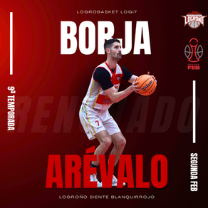 Borja Arévalo seguirá aportando su experiencia una temporada más
