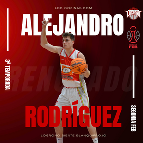 Alejandro Rodríguez firmará su tercera temporada en Logroño