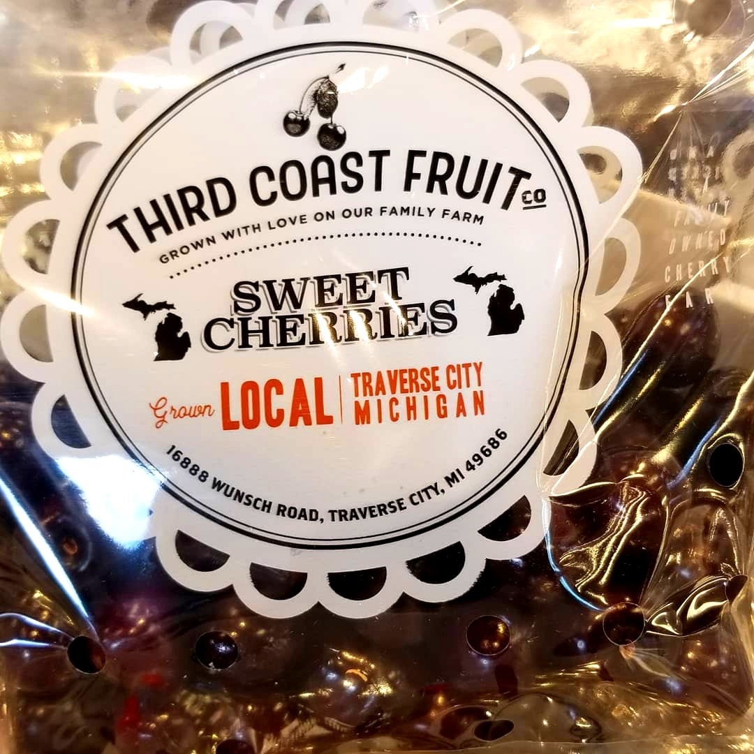 Cherry & Strawberry UPick, Third Coast Fruit Co. cherry picking