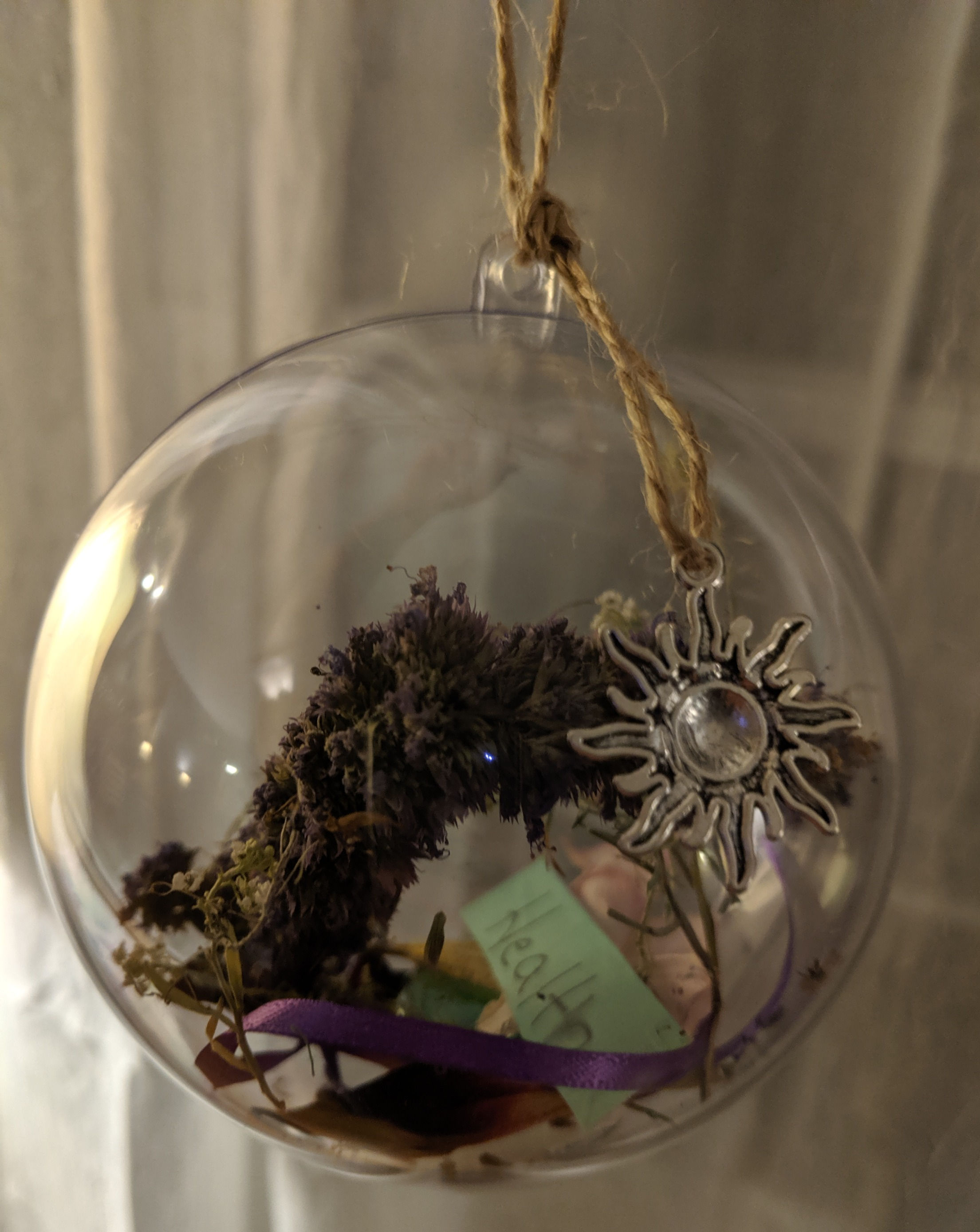 Healthy Wisdom Intention Orb