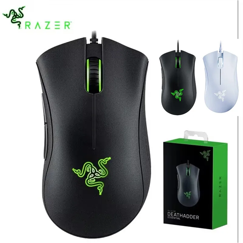 Razer DeathAdder Essential Wired Gaming Mouse / Wired Mice 6400DPI 5 Independent