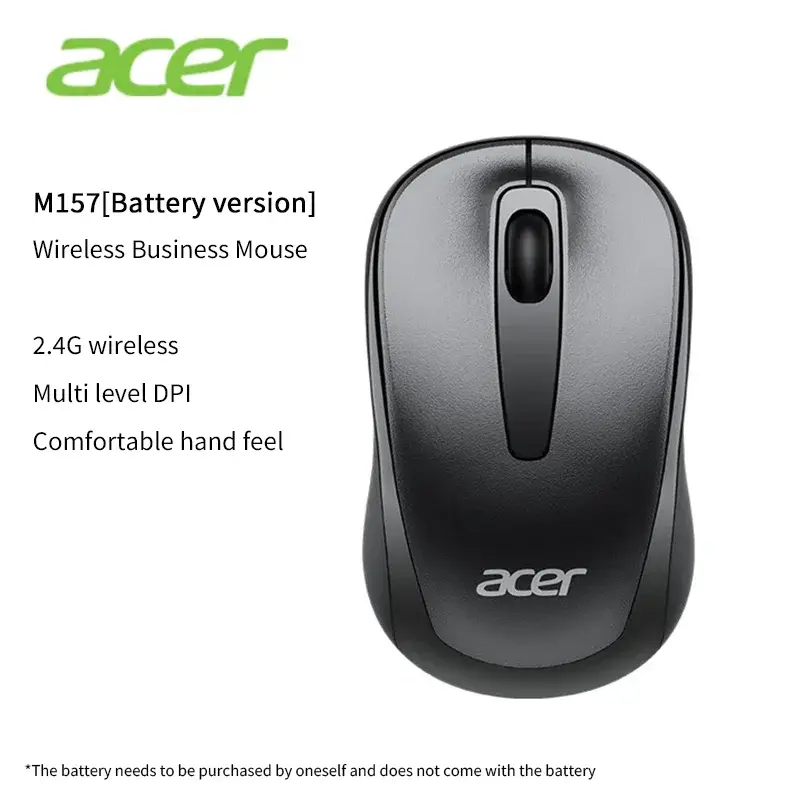 Acer 2.4Ghz Wireless Mouse Optical Portable Business Office Silent Mouse Suitabl