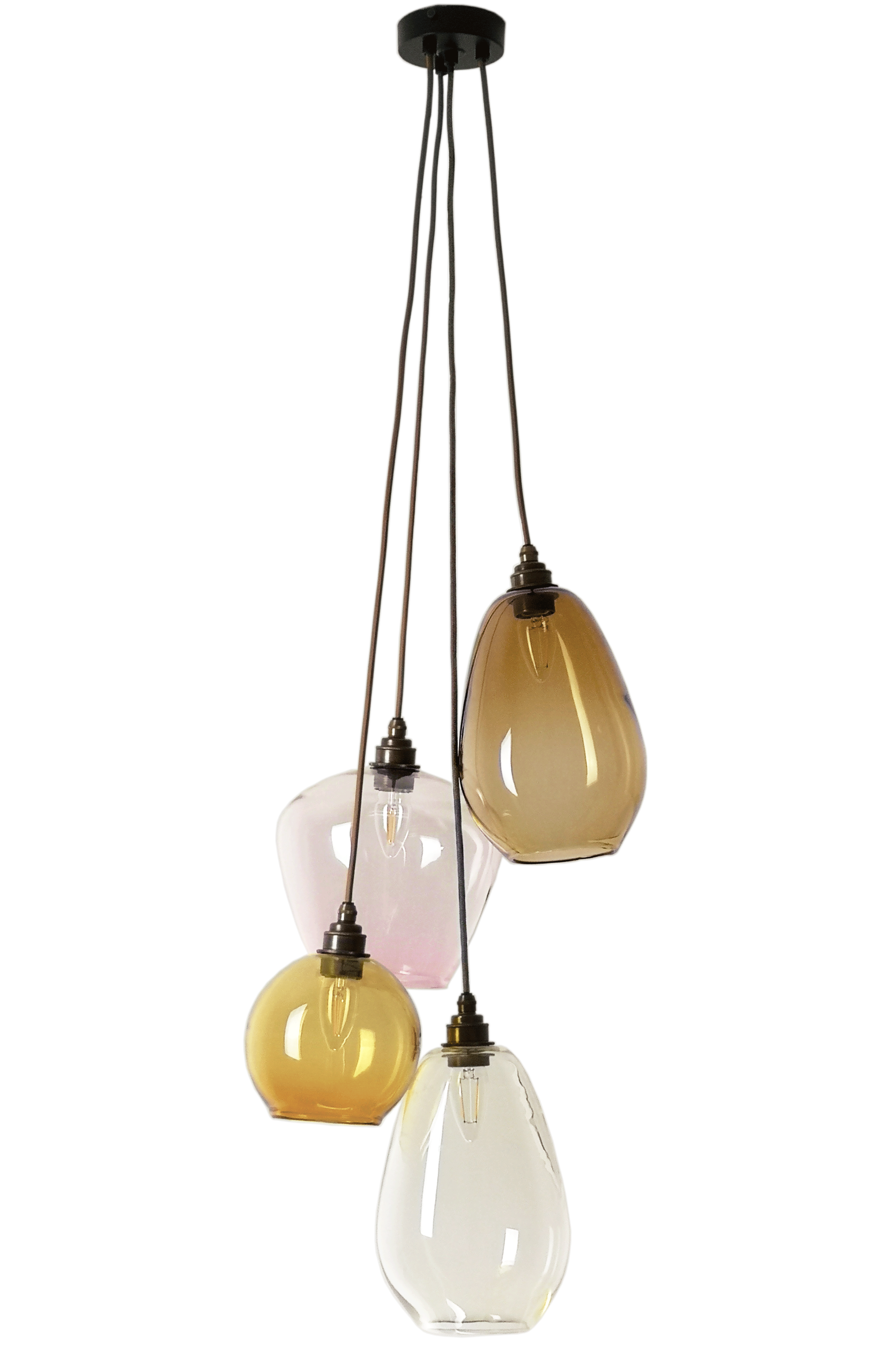 4 light cluster pendant