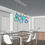 Thumbnail: 7 Light Pendant Rectangular Panel (Mix)