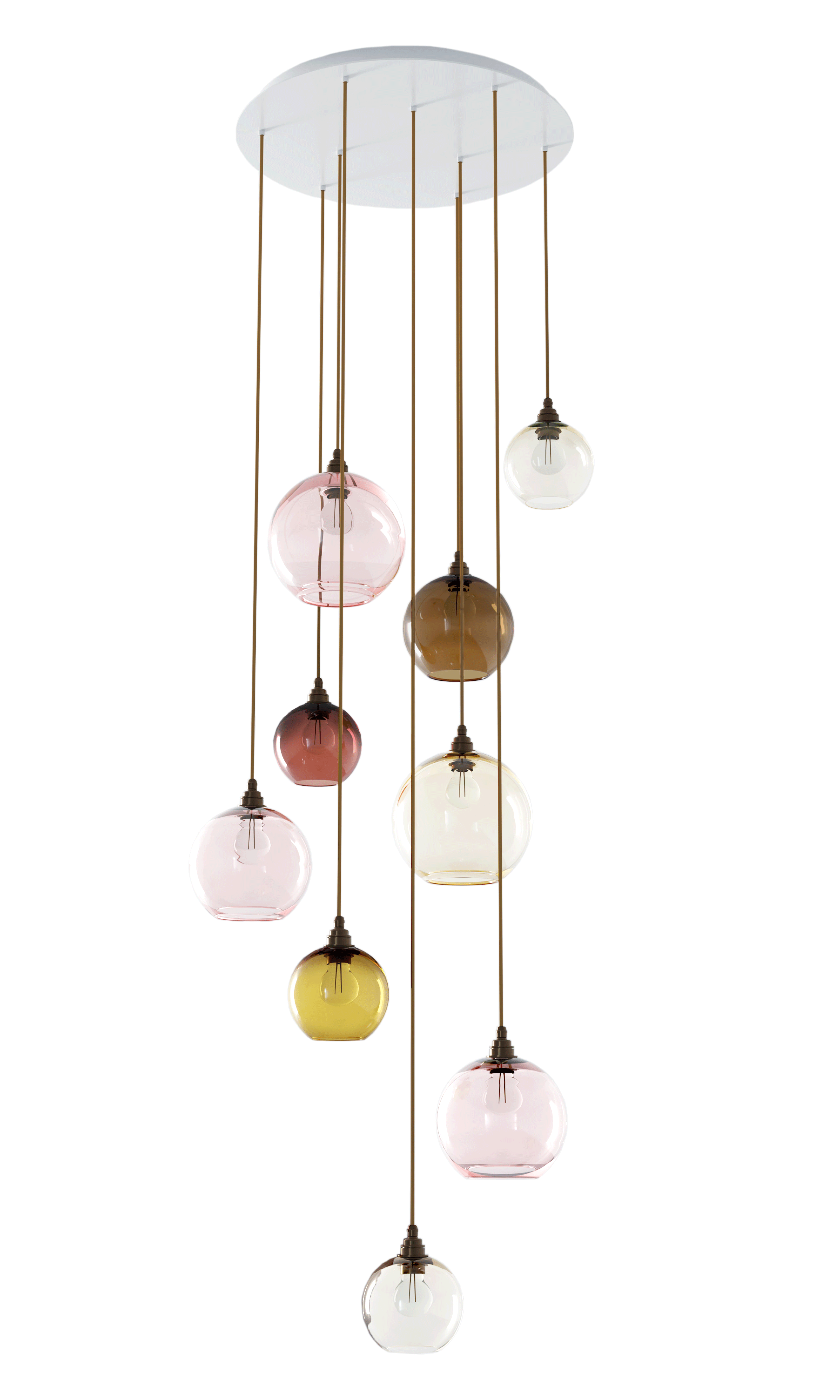 stairway chandelier