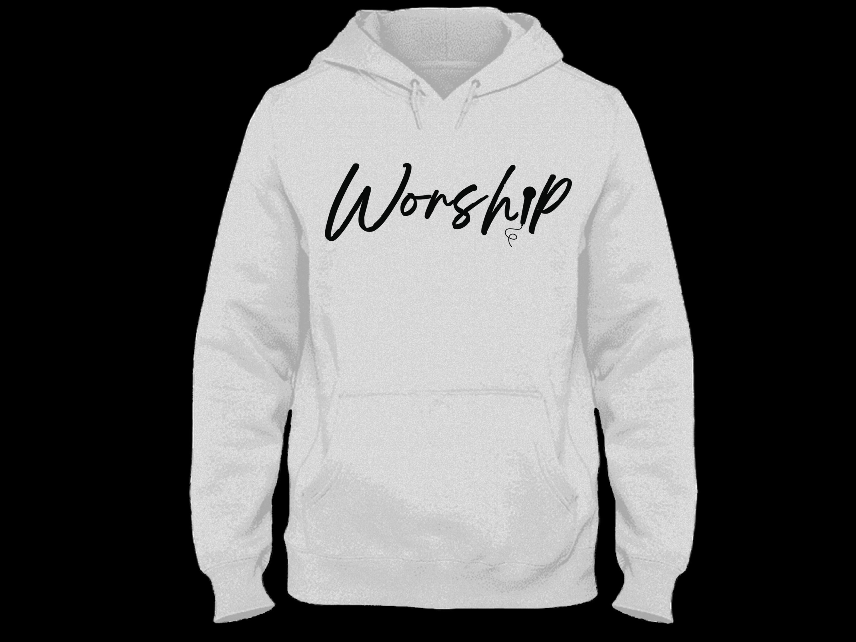 Worship - White Hoodie