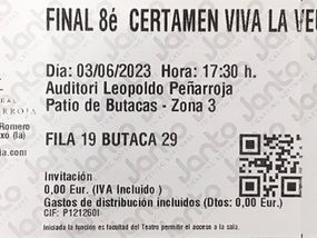 Final DE VIVAVEU. Comunitat Valenciana. 8a E.
