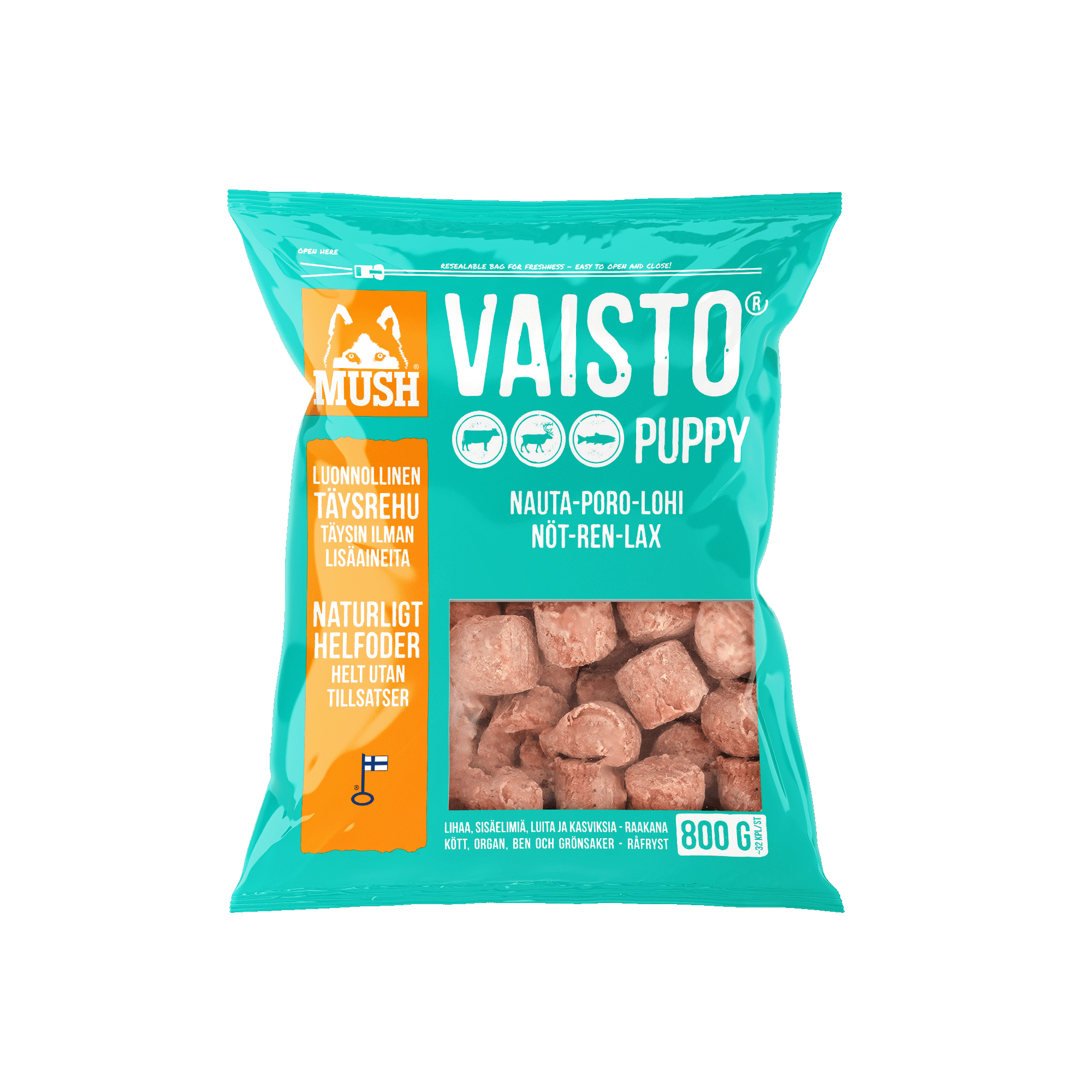 Vaisto Puppy Isblå 800g
