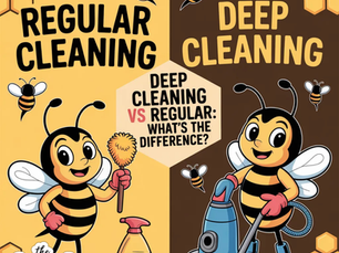 Deep Cleaning vs Regular Cleaning: What’s the Difference?