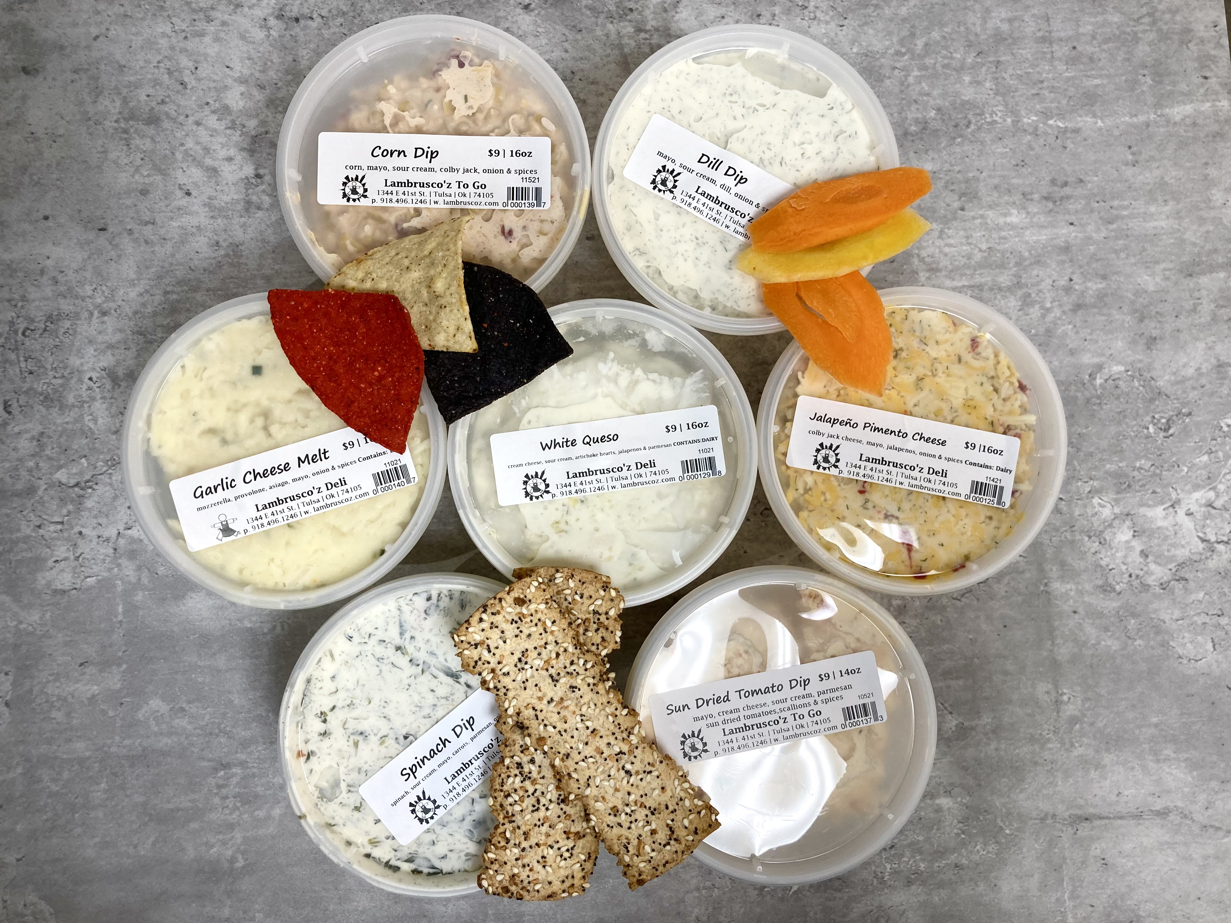 Arranged Food and Objects