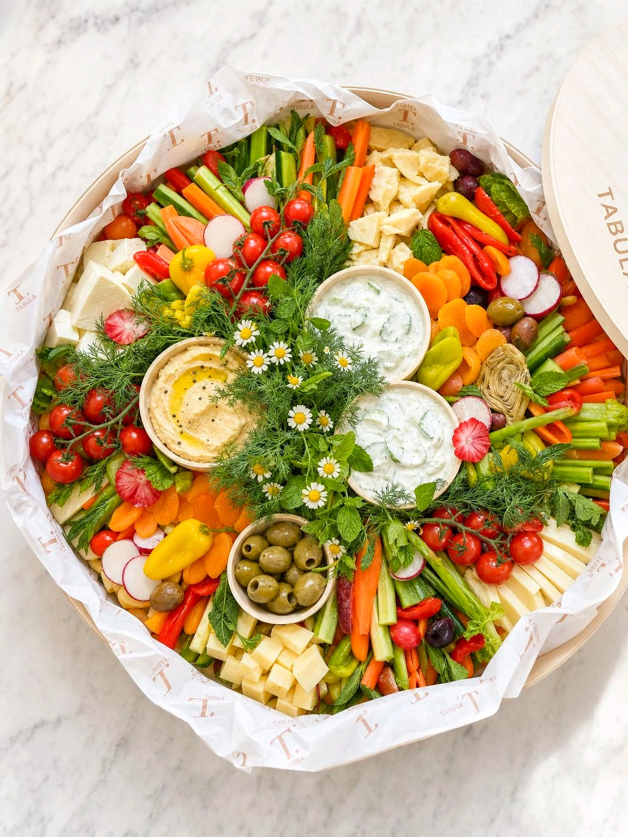 Mediterranean Mezze & Dip Garden (2kg)