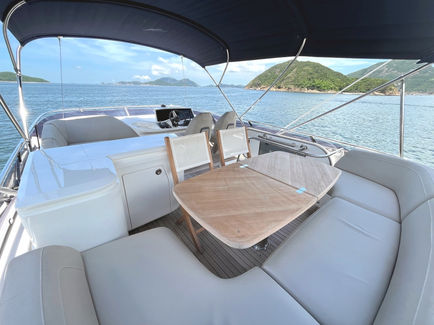 princess F45 yacht charter boat water toys 