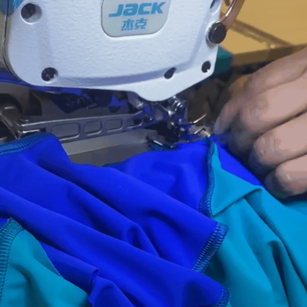 Factory in East London making performance swimwear - Jammers