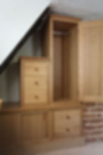 Oak Wardrobe Unit